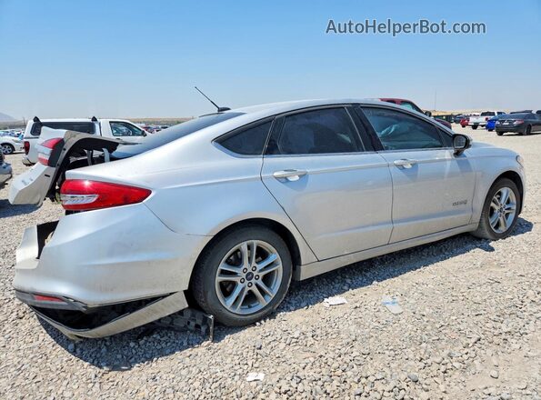 3FA6P0LU8JR235659 2018 FORD FUSION Silver Հետևի աջ