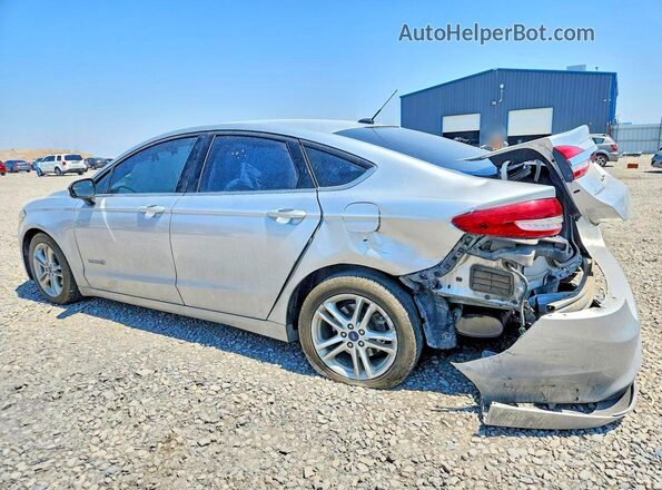 3FA6P0LU8JR235659 2018 FORD FUSION Silver Հետևի ձախ
