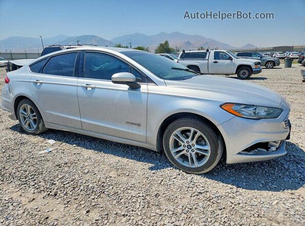 3FA6P0LU8JR235659 2018 FORD FUSION Silver Առջևի աջ