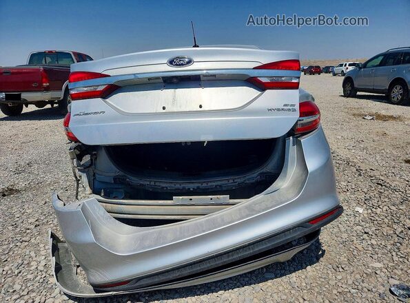 3FA6P0LU8JR235659 2018 FORD FUSION Silver Հետևի տեսք