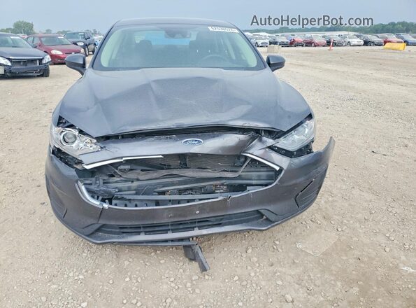 3FA6P0LU8KR196668 2019 FORD FUSION Gray Widok z przodu