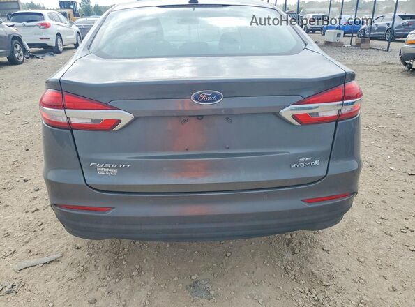 3FA6P0LU8KR196668 2019 FORD FUSION Gray Widok z tyłu
