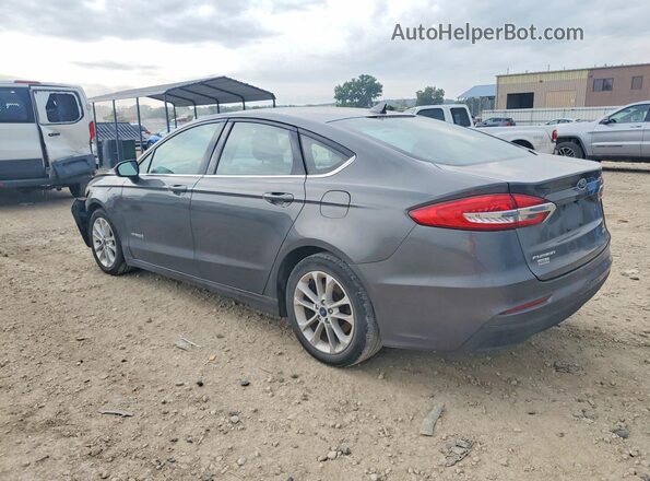 3FA6P0LU8KR196668 2019 FORD FUSION Gray Tył lewy