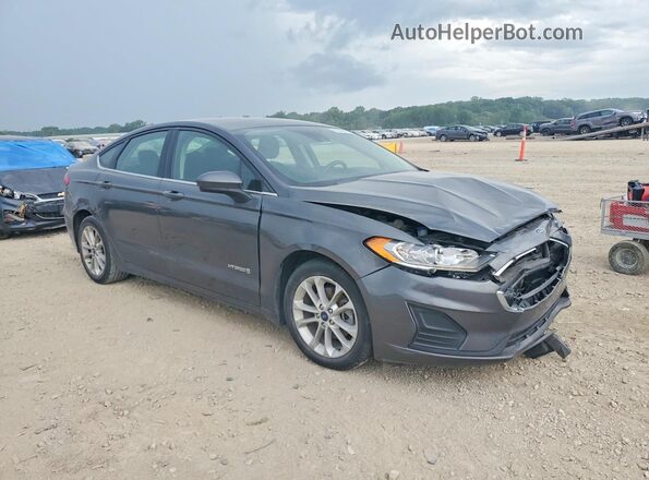 3FA6P0LU8KR196668 2019 FORD FUSION Gray Przód prawy