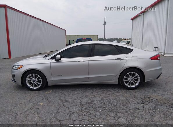 3FA6P0LU8KR274480 2019 FORD FUSION HYBRID Silver Панорамний вид салону 360°