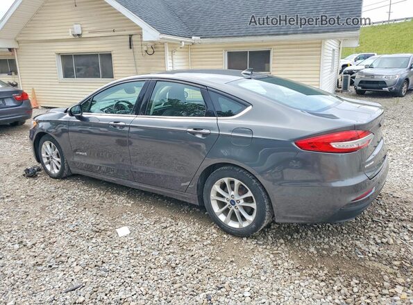3FA6P0LU8KR286161 2019 FORD FUSION Charcoal Задня ліва чверть