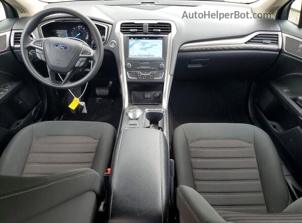 3FA6P0LU8KR286161 2019 FORD FUSION Charcoal Вид панелі приладів
