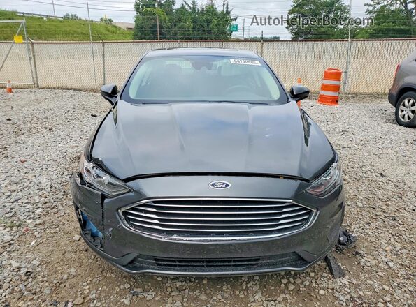 3FA6P0LU8KR286161 2019 FORD FUSION Charcoal Вид спереду