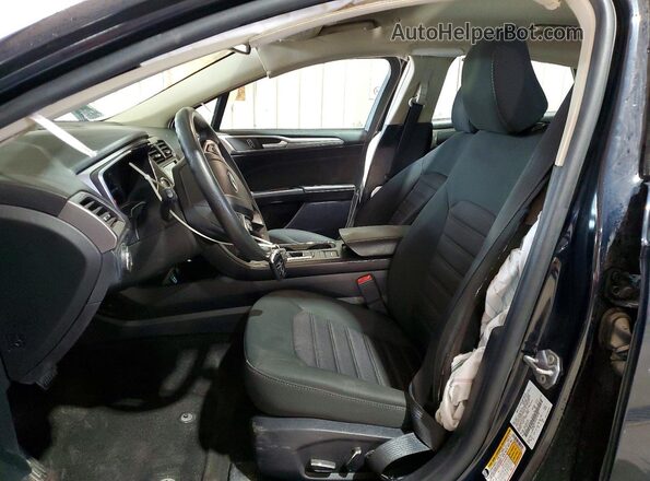 3FA6P0LU8LR218783 2020 FORD FUSION Blue Vista interior delantera