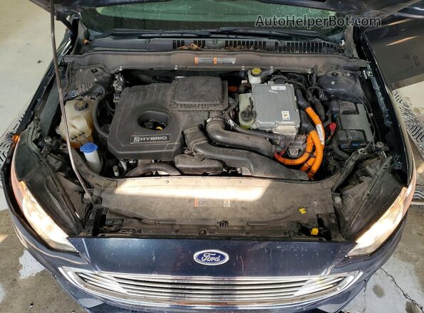 3FA6P0LU8LR218783 2020 FORD FUSION Blue Vista interior trasera