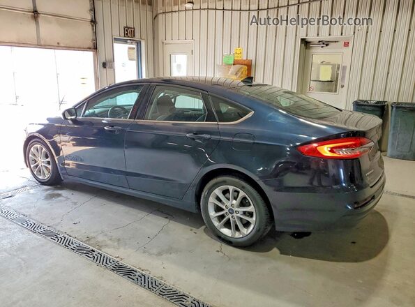 3FA6P0LU8LR218783 2020 FORD FUSION Blue Trasero izquierdo