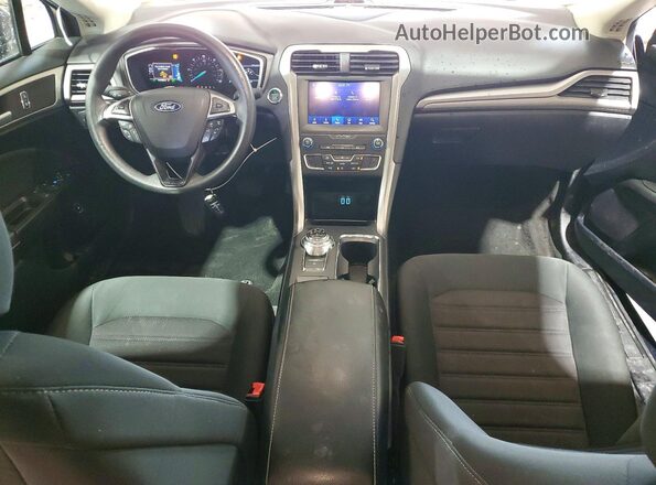 3FA6P0LU8LR218783 2020 FORD FUSION Blue Vista del salpicadero