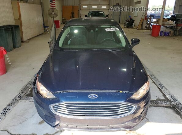 3FA6P0LU8LR218783 2020 FORD FUSION Blue Vista frontal