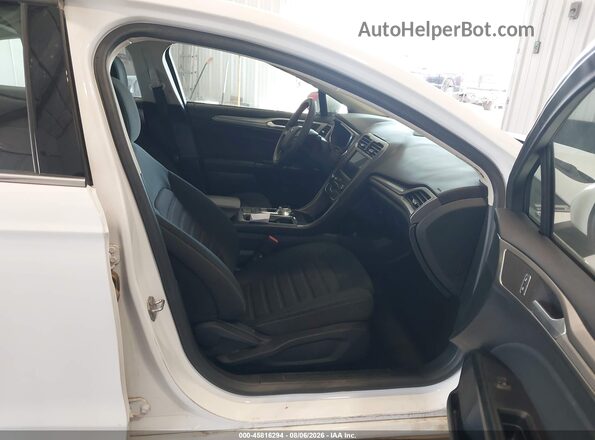 3FA6P0LU8LR263674 2020 FORD FUSION White Вид салону спереду