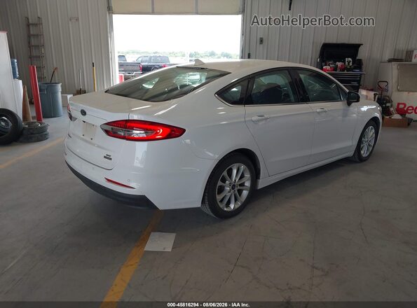 3FA6P0LU8LR263674 2020 FORD FUSION White Задня права чверть