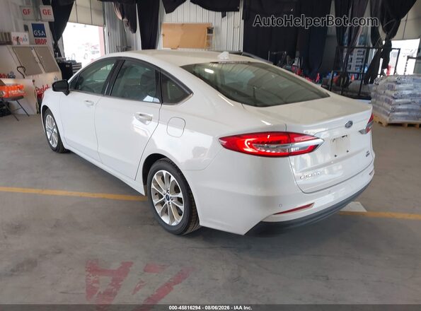 3FA6P0LU8LR263674 2020 FORD FUSION White Задня ліва чверть