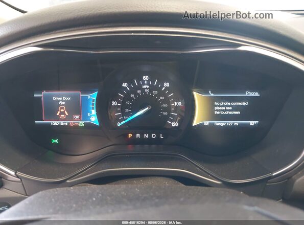 3FA6P0LU8LR263674 2020 FORD FUSION White Вид задніх сидінь