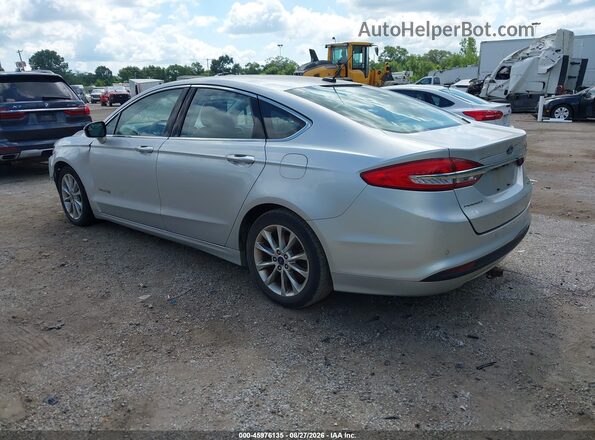 3FA6P0LU9HR304918 2017 FORD FUSION HYBRID Silver Tył lewy