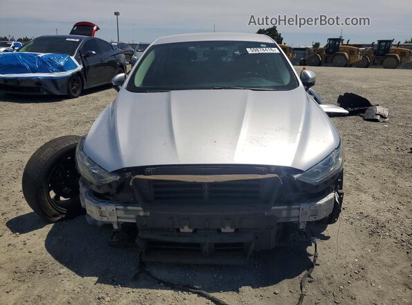 3FA6P0LU9HR323632 2017 FORD FUSION Silver Vista frontal