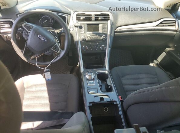 3FA6P0LU9HR323632 2017 FORD FUSION Silver Vista del salpicadero