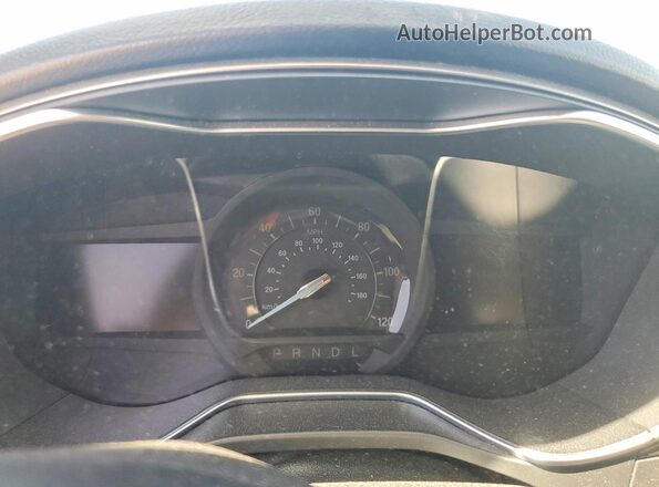 3FA6P0LU9HR323632 2017 FORD FUSION Silver Vista del cuadro de instrumentos