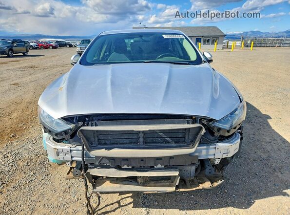 3FA6P0LU9HR387041 2017 FORD FUSION Серебряный Вид спереди