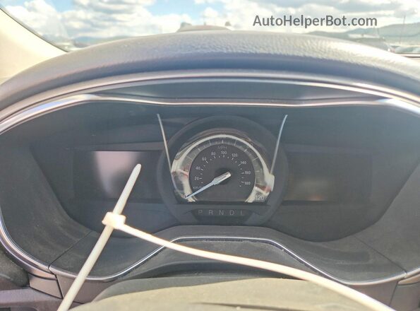 3FA6P0LU9HR387041 2017 FORD FUSION Серебряный Вид щитка приборов