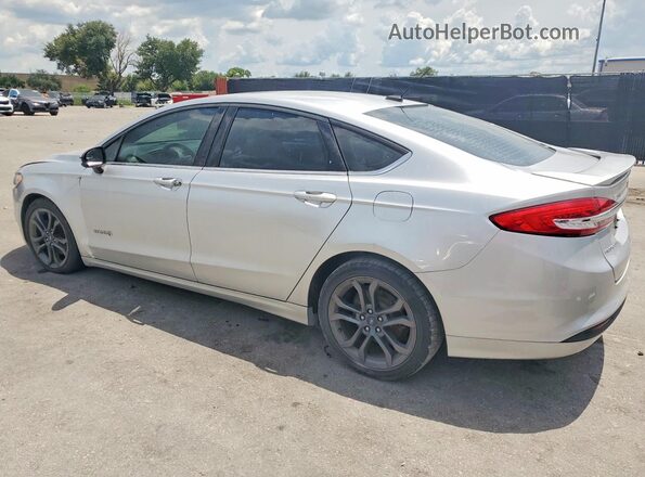 3FA6P0LU9JR103364 2018 FORD FUSION Серебряный Задняя левая четверть
