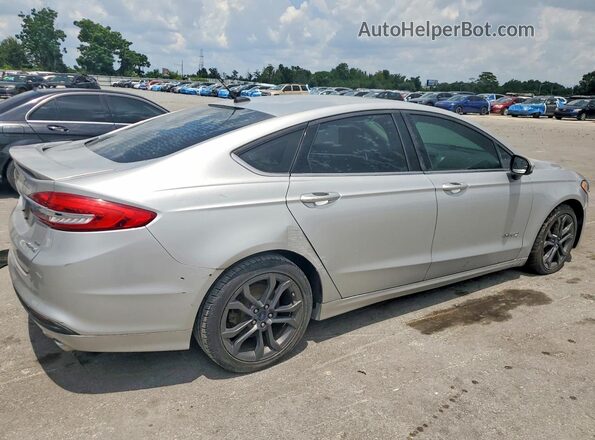 3FA6P0LU9JR103364 2018 FORD FUSION Серебряный Задняя правая четверть