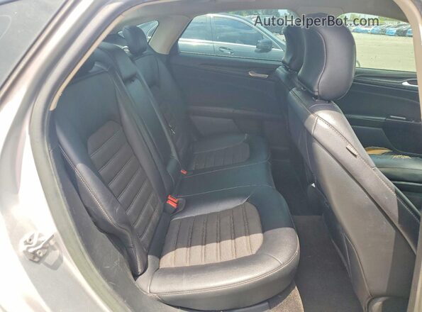 3FA6P0LU9JR103364 2018 FORD FUSION Серебряный Вид задних сидений
