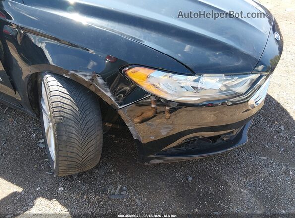3FA6P0LU9JR157943 2018 FORD FUSION HYBRID Black Instrument cluster view