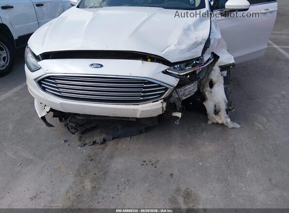 3FA6P0LU9JR164925 2018 FORD FUSION HYBRID Белый Вид спереди