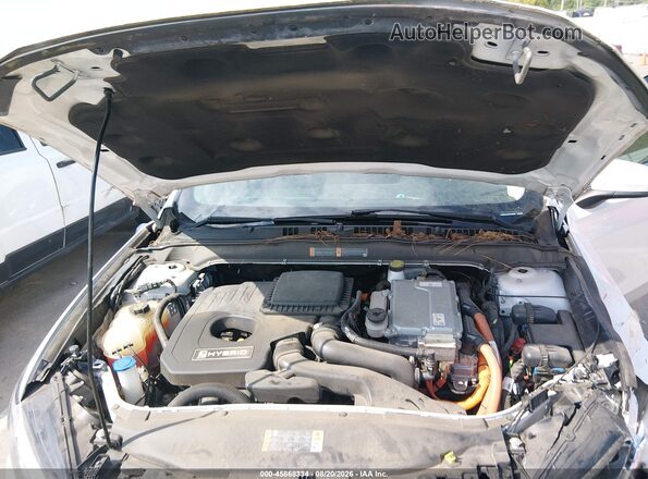 3FA6P0LU9JR164925 2018 FORD FUSION HYBRID Белый Вид сзади