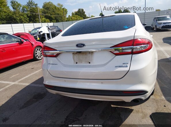 3FA6P0LU9JR164925 2018 FORD FUSION HYBRID Белый 