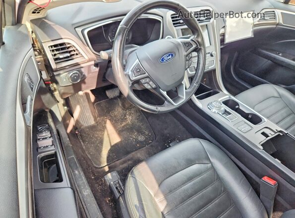 3FA6P0LU9JR199707 2018 FORD FUSION Yellow Dashboard view