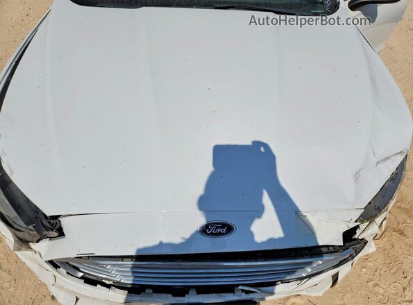 3FA6P0LU9JR208938 2018 FORD FUSION White Вид задньої частини салону