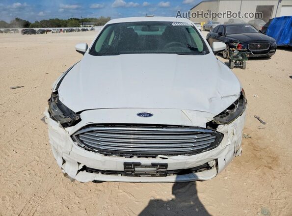 3FA6P0LU9JR208938 2018 FORD FUSION White Вид спереду