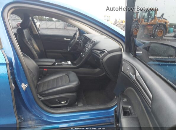 3FA6P0LU9JR234133 2018 FORD FUSION HYBRID Blue Vista interior delantera