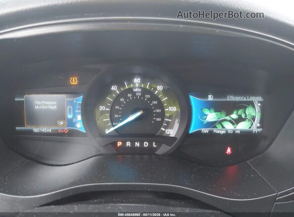 3FA6P0LU9JR234133 2018 FORD FUSION HYBRID Blue Vista de los asientos traseros