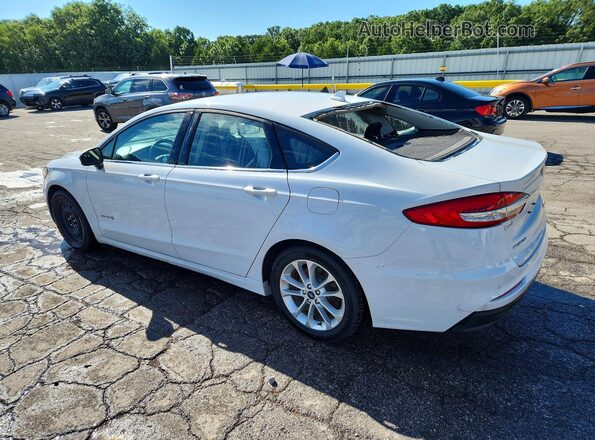 3FA6P0LU9KR143574 2019 FORD FUSION White Rear left