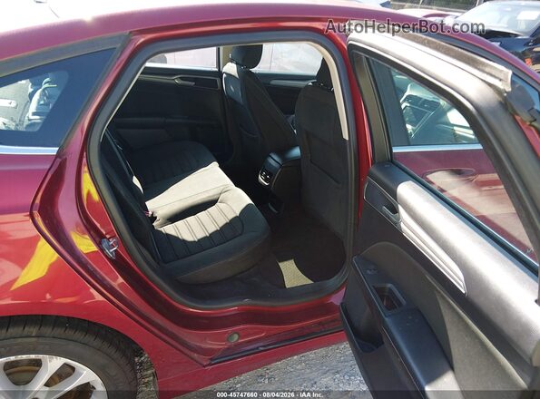 3FA6P0LU9KR256571 2019 FORD FUSION HYBRID Красный Вид наклейки с VIN-кодом