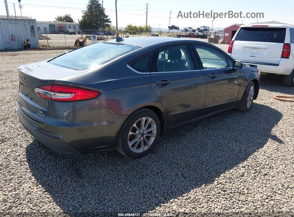 3FA6P0LU9KR258059 2019 FORD FUSION HYBRID Black Հետևի աջ