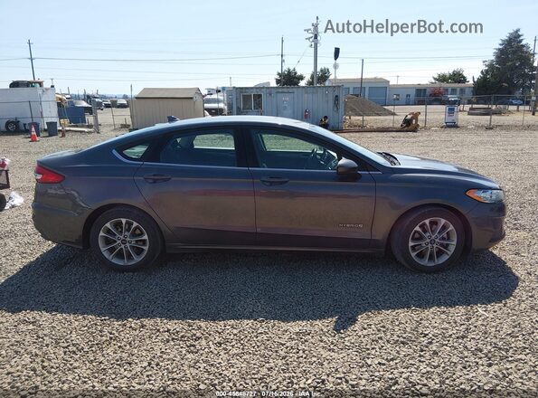 3FA6P0LU9KR258059 2019 FORD FUSION HYBRID Black 