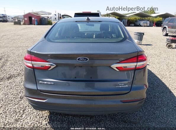3FA6P0LU9KR258059 2019 FORD FUSION HYBRID Black 