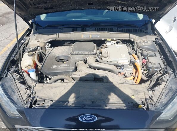 3FA6P0LU9KR274570 2019 FORD FUSION HYBRID Черный Вид сзади
