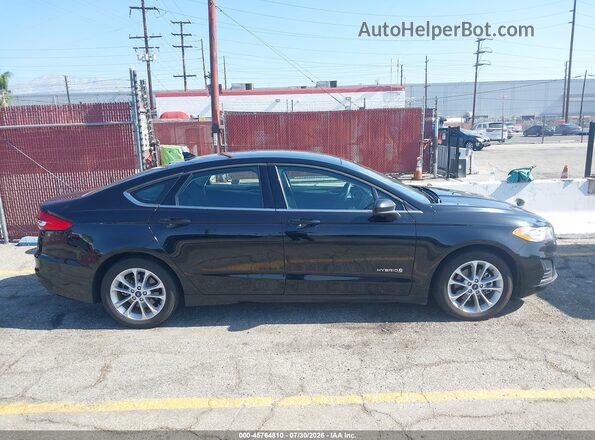 3FA6P0LU9KR274570 2019 FORD FUSION HYBRID Черный Панорамный вид салона 360°