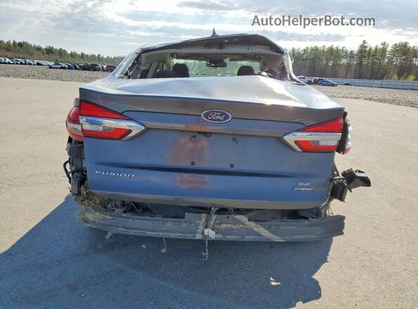 3FA6P0LU9LR158125 2020 FORD FUSION Gray Vista trasera