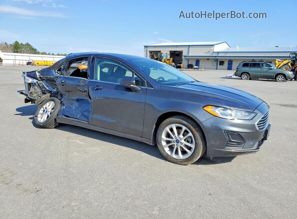 3FA6P0LU9LR158125 2020 FORD FUSION Gray Delantero derecho
