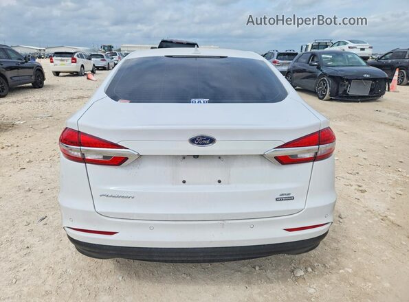 3FA6P0LU9LR235124 2020 FORD FUSION White Widok z tyłu