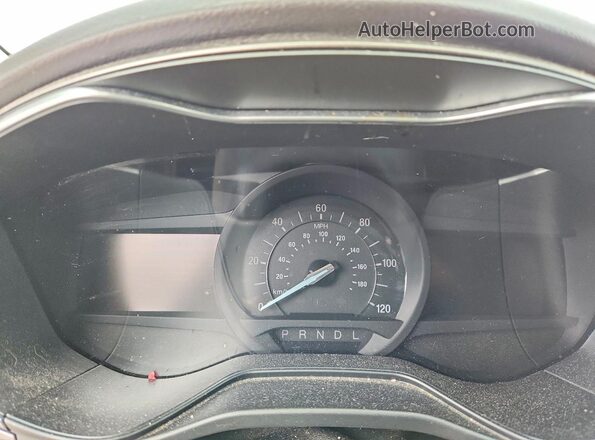 3FA6P0LU9LR235124 2020 FORD FUSION White Widok zestawu wskaźników